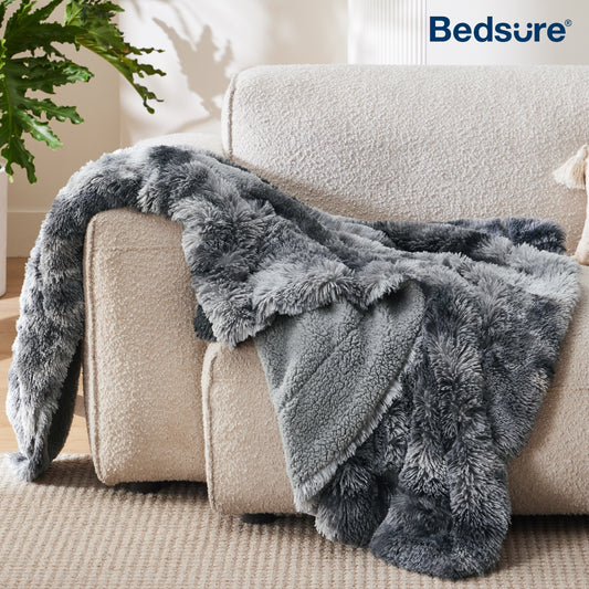 Bedsure Faux Fur Sherpa Blanket